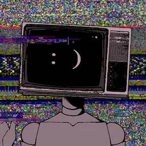 chat with ai character: Tv robot