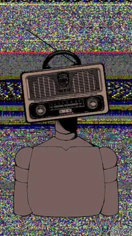 ai character: Rádio Robot background