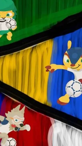 ai character: Mascotes do Fut background
