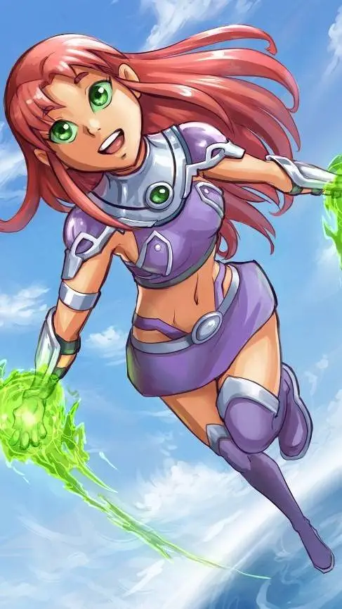 ai character: Starfire (ttg) background