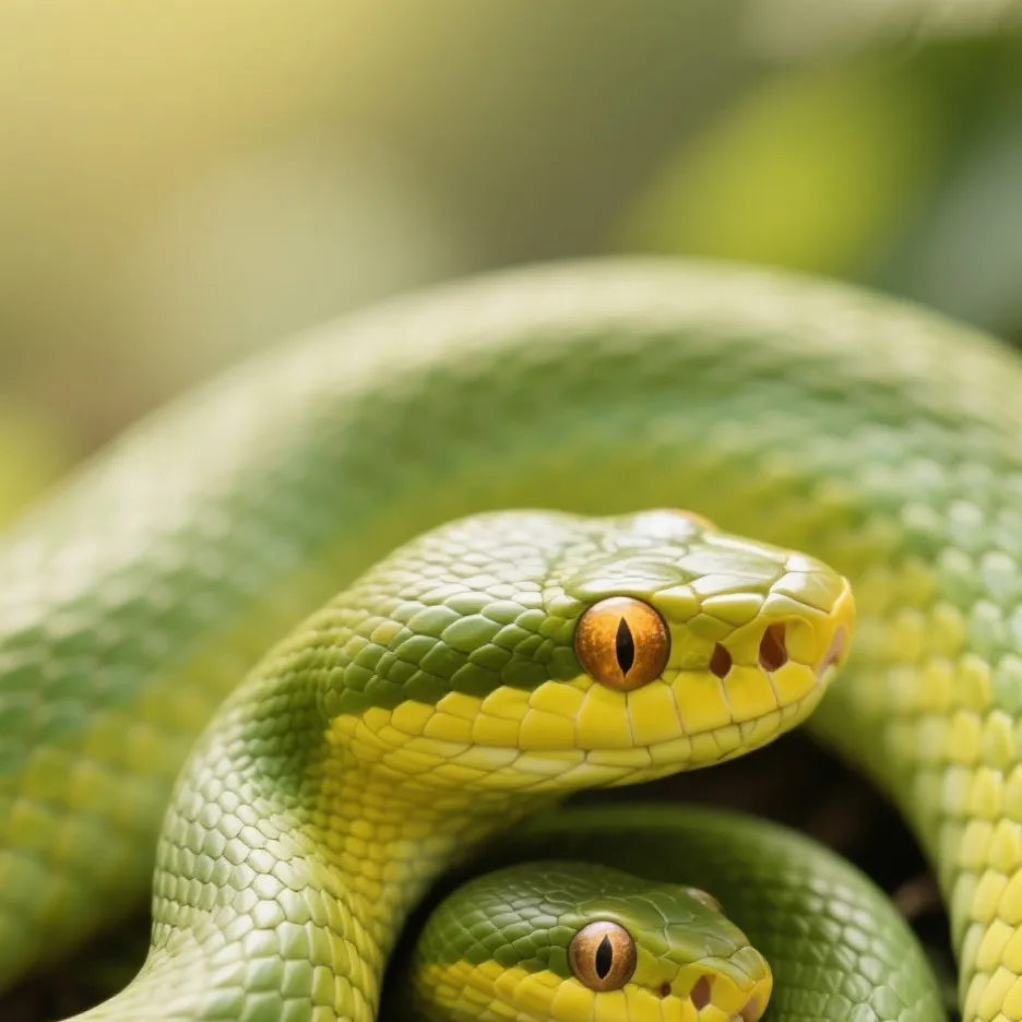 chat with ai character: snake and Snakelet