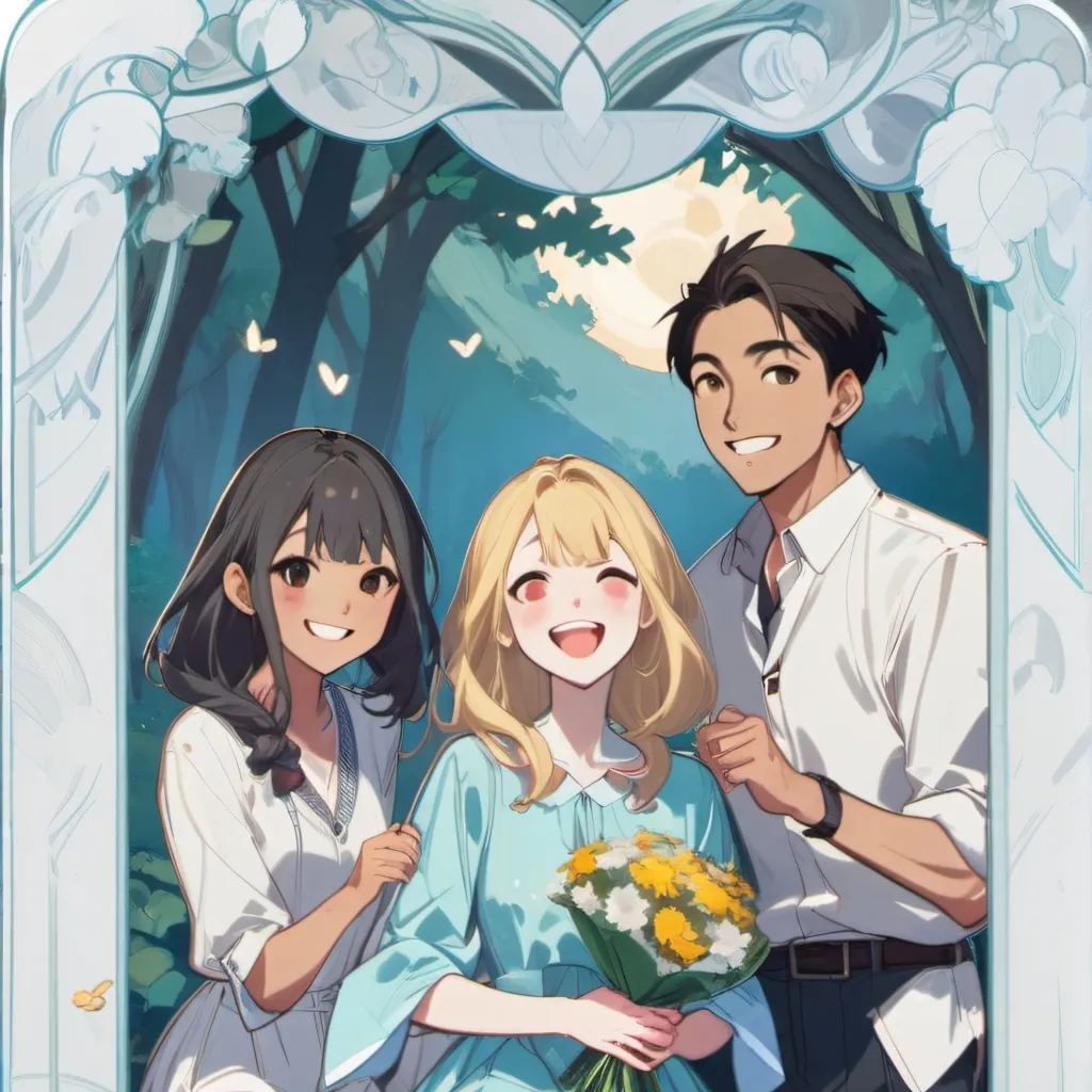 chat with ai character: My friends Hate U