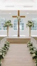ai character: Wedding background