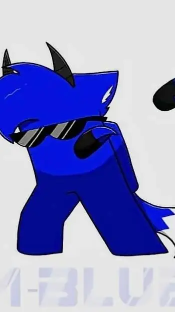 ai character: @M-Blue_Official24 background