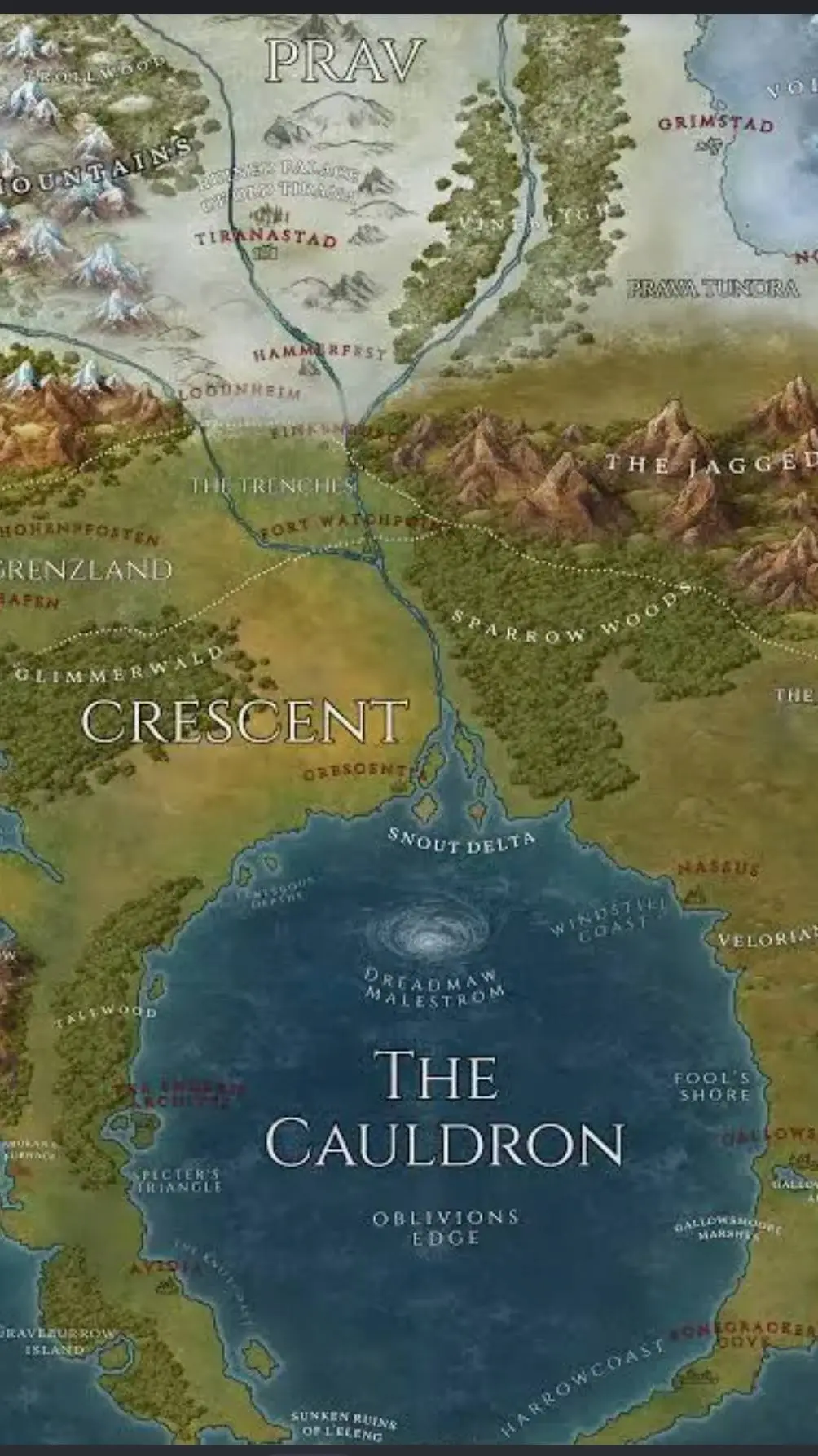 ai character: Fantasy world  background