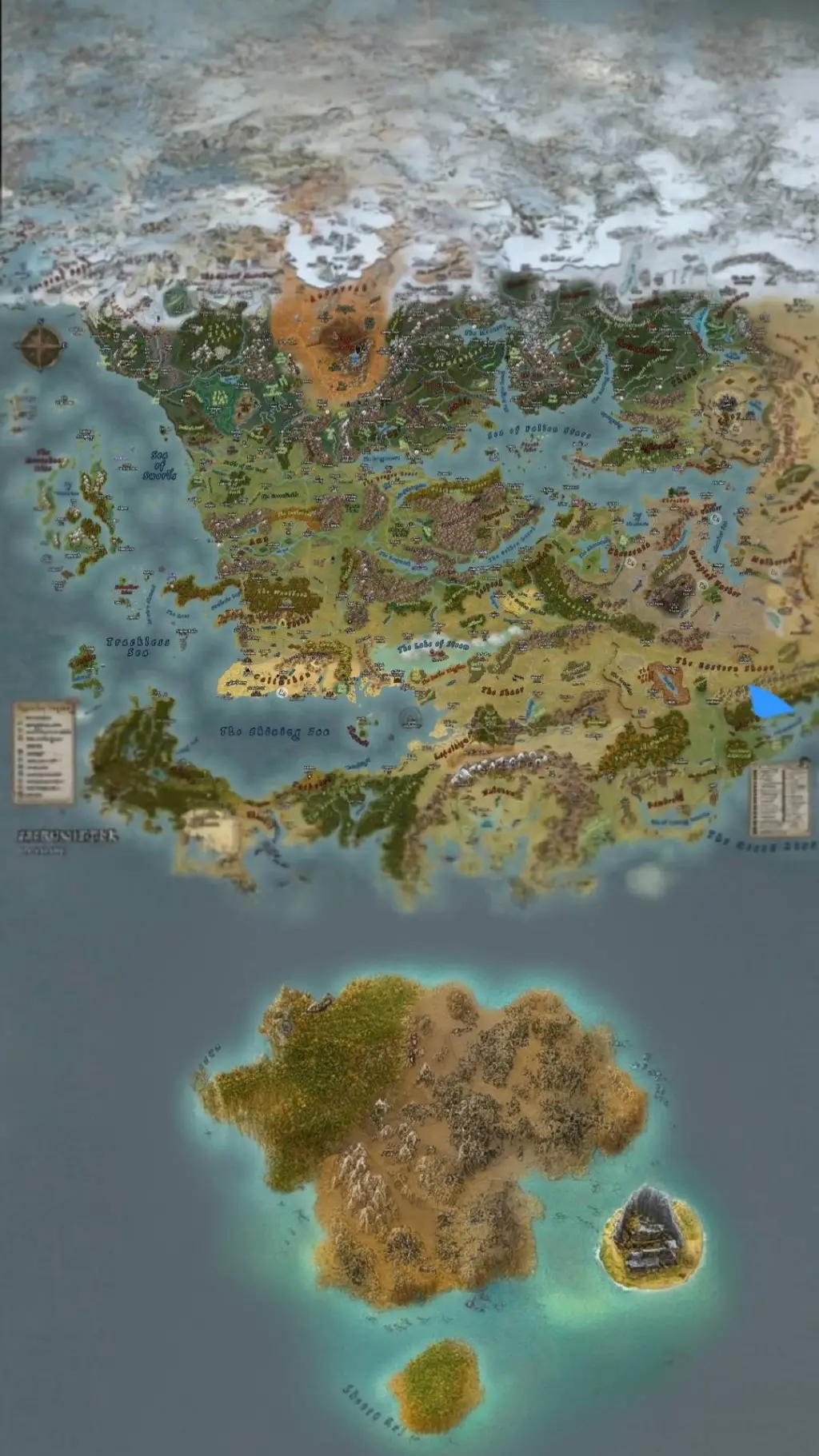 ai character: Fantasy world background