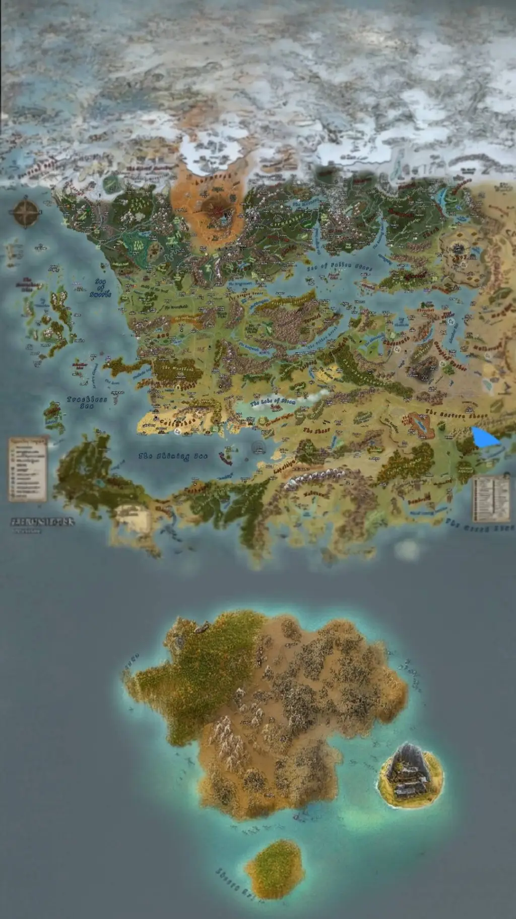 ai character: Fantasy world background