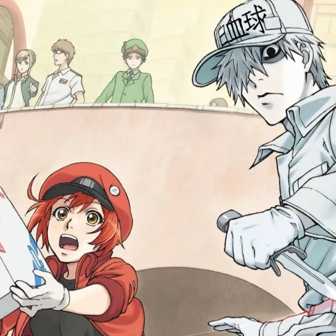 chat with ai character: Cells at work! ♀️