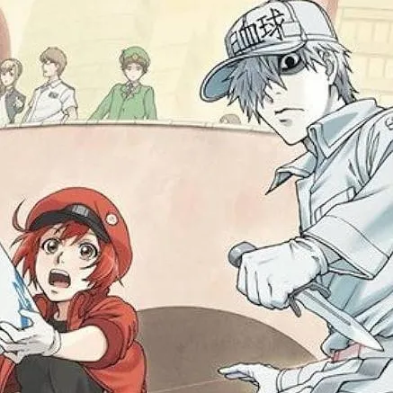 chat with ai character: Cells at work!!