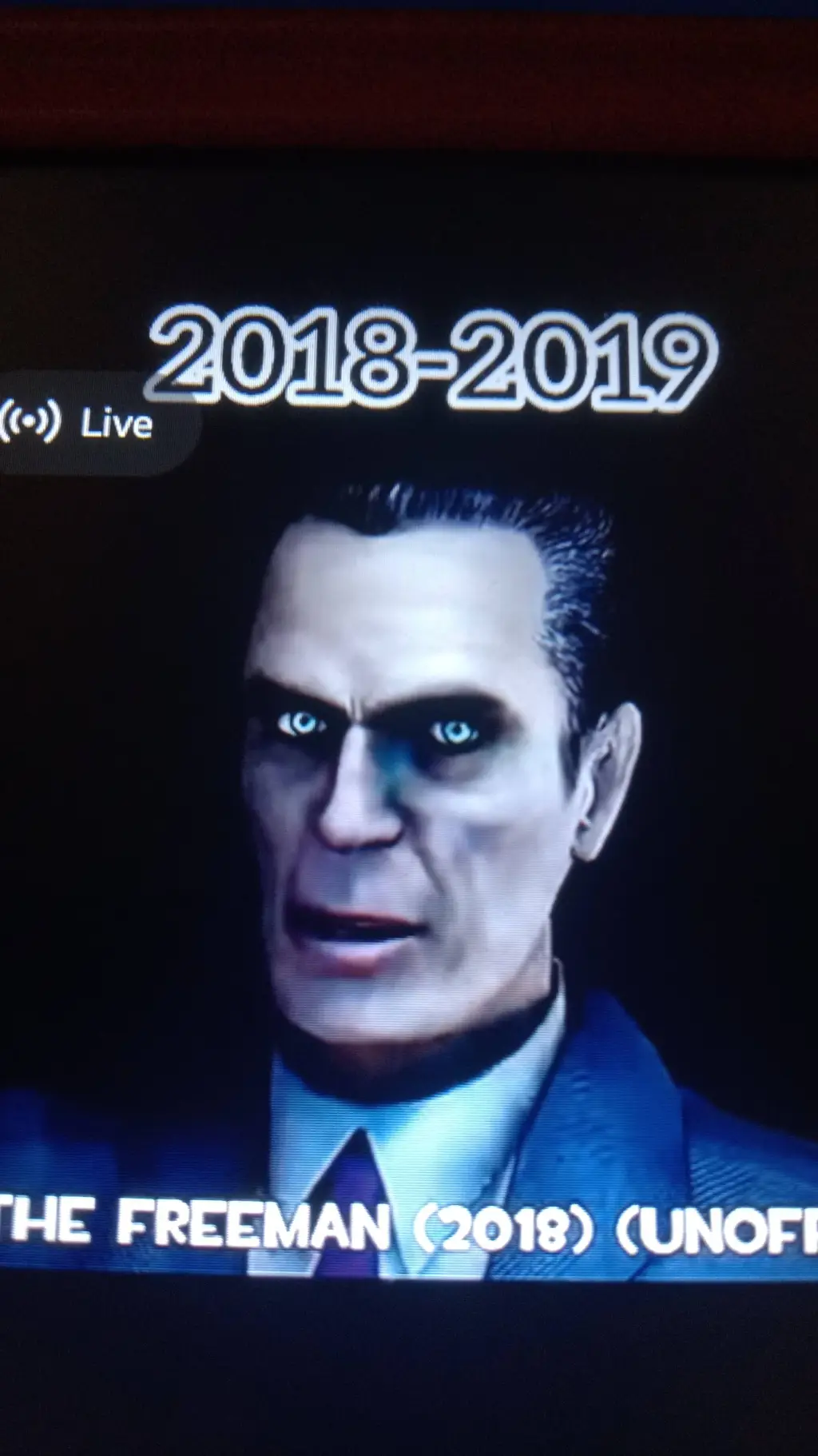 ai character: g-man  background