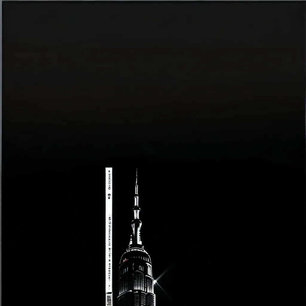 chat with ai character: black white tower