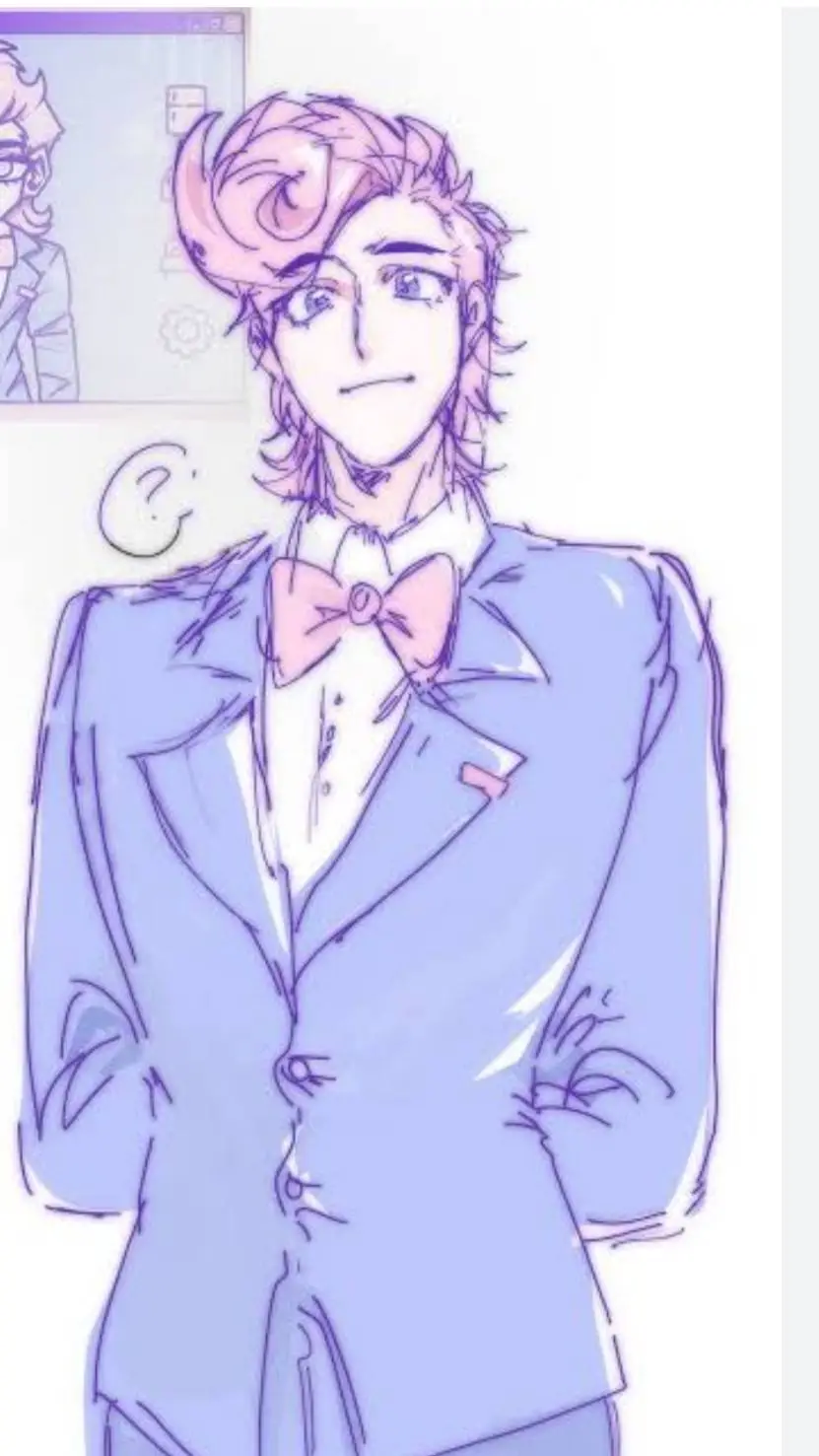 ai character: Harvey harvington  background