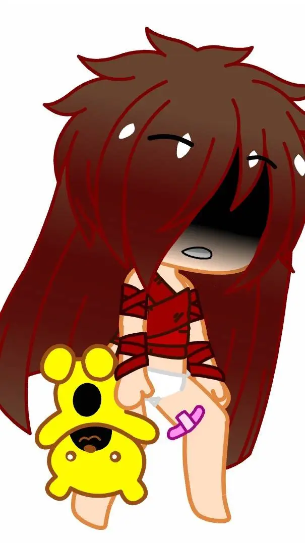 ai character: Crepppypast. 🖤 background