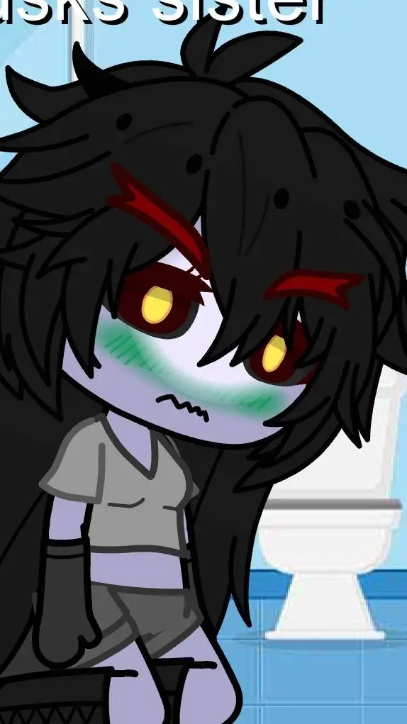 ai character: Sick.  background