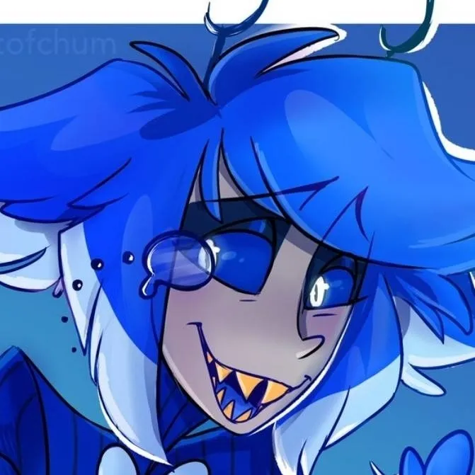 chat with ai character: Vees meet blue?!? 