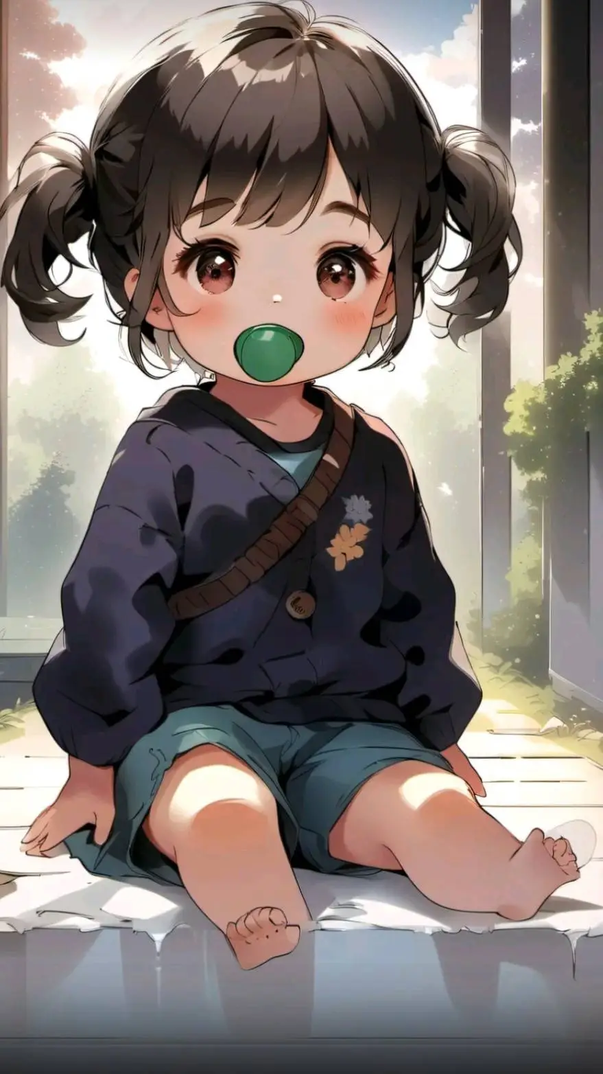 ai character: Esmeralda. background