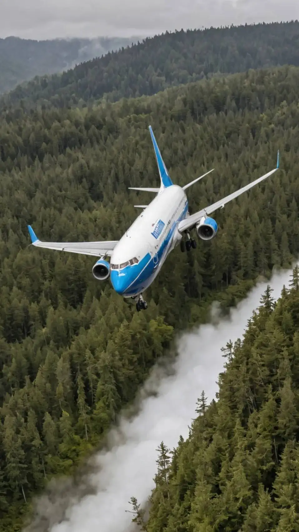 ai character: Fat woman in plane background