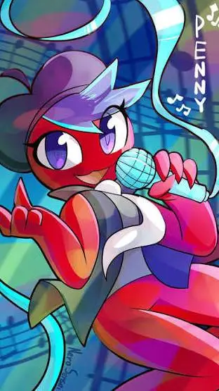 ai character: Penny background