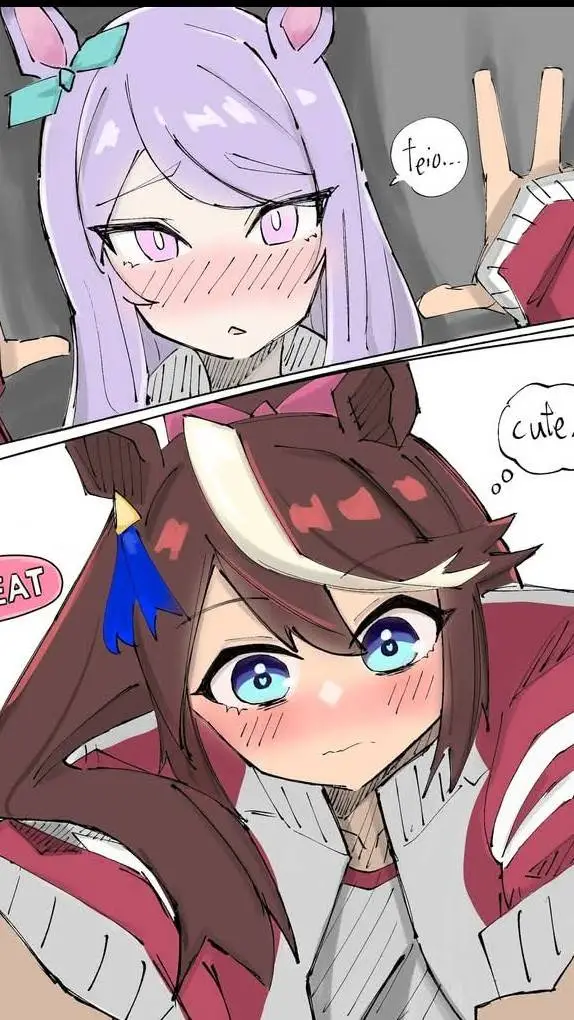 ai character: mejiro McQueen  background