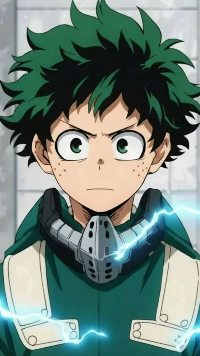 ai character: Deku  background