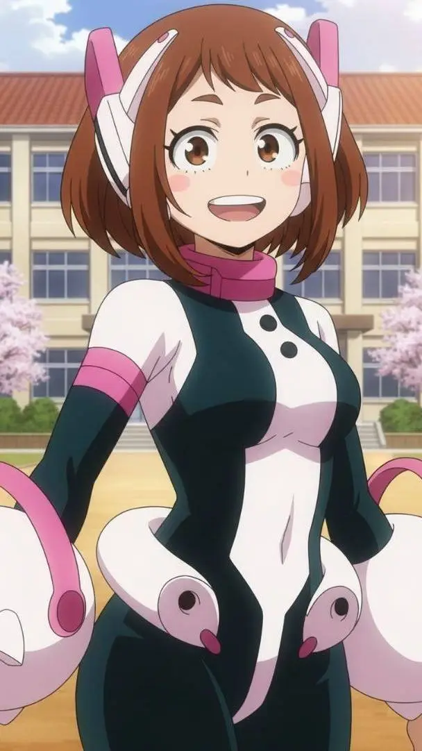 ai character: Ochako Uraraka  background