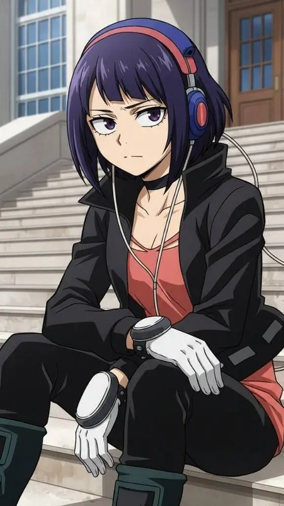 ai character: Kyoka Jiro  background