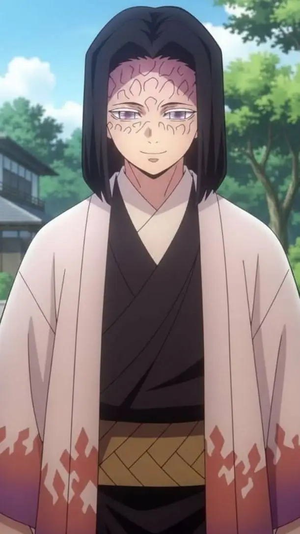 ai character: Kagaya Ubuyashiki background