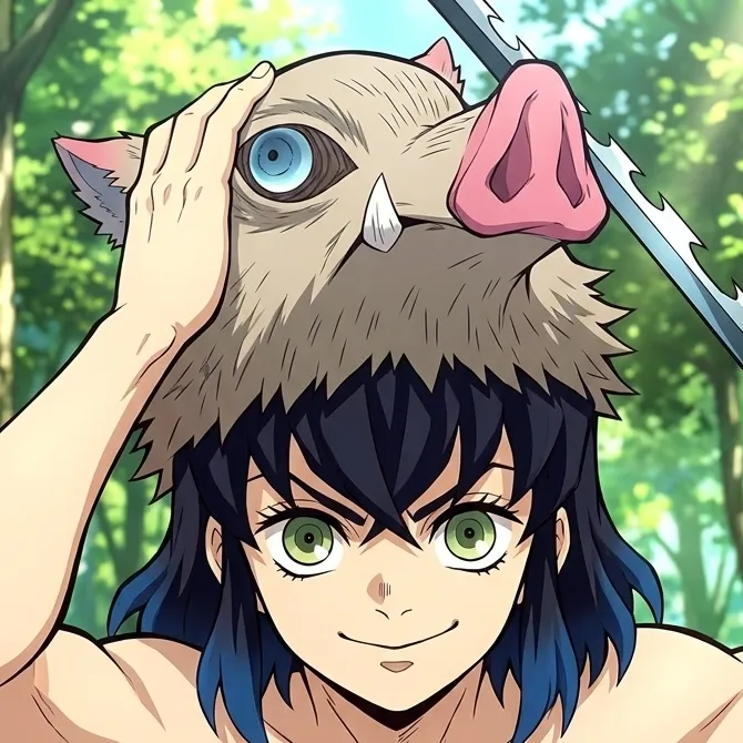 chat with ai character: Inosuke
