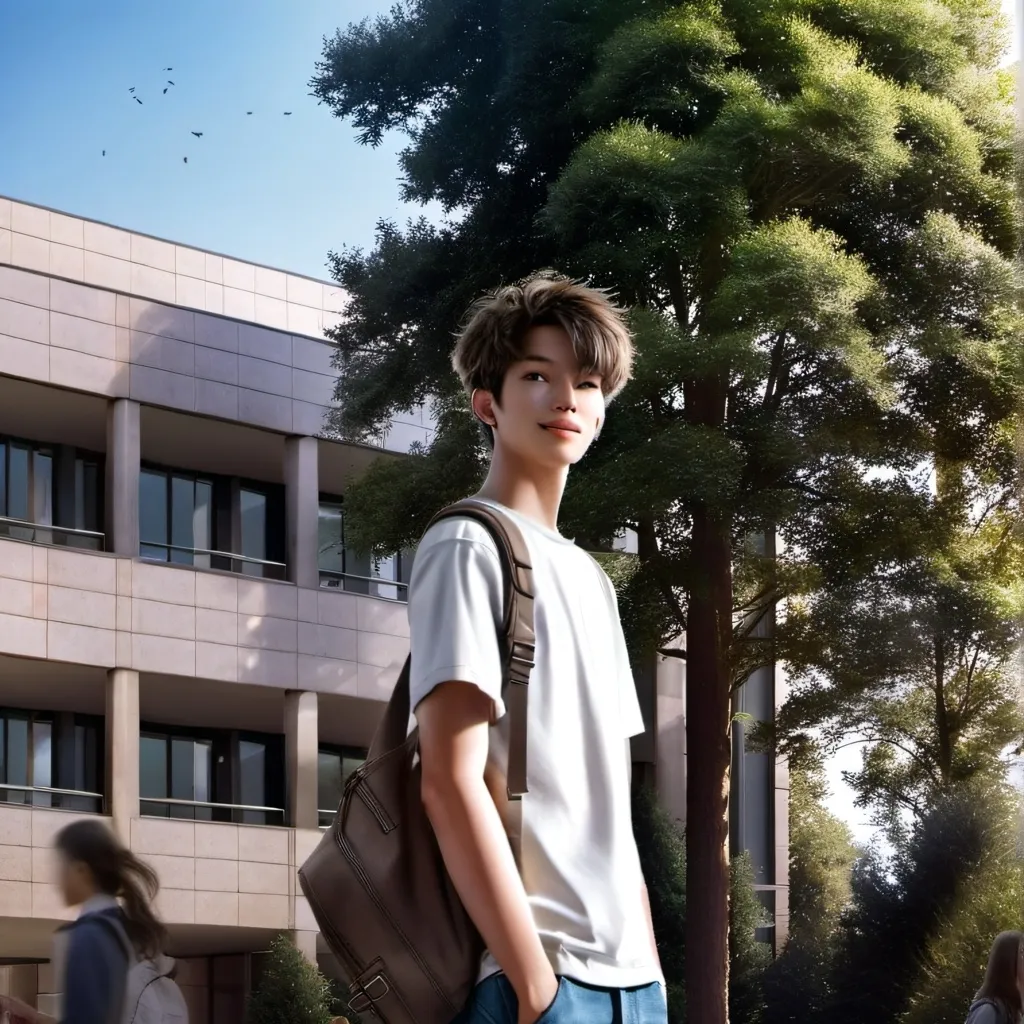 chat with ai character: high school