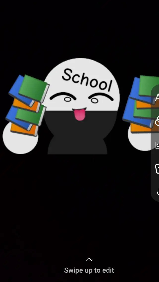 ai character: SCHOOL background