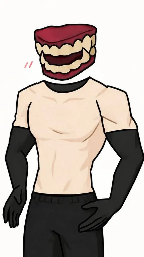 ai character: 👅-Caine-👅 background