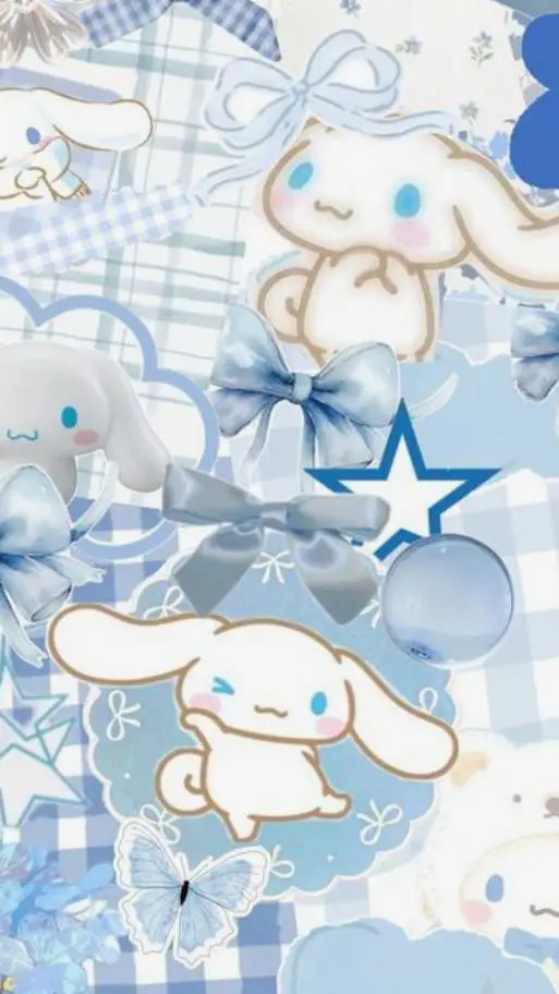 ai character: cinamoroll pick me background