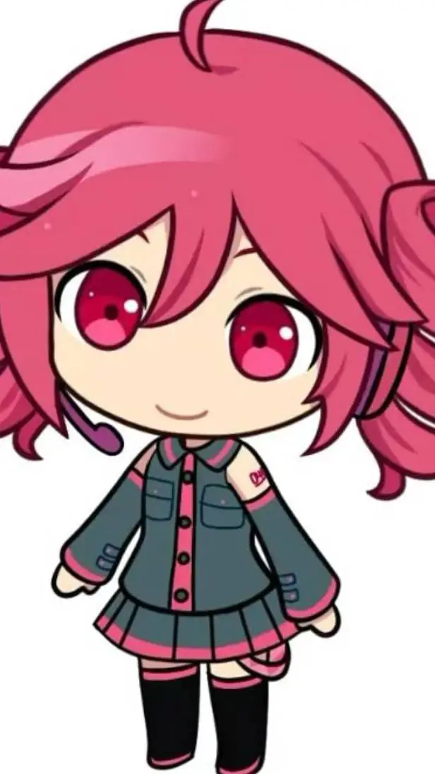 ai character: TETO!  background