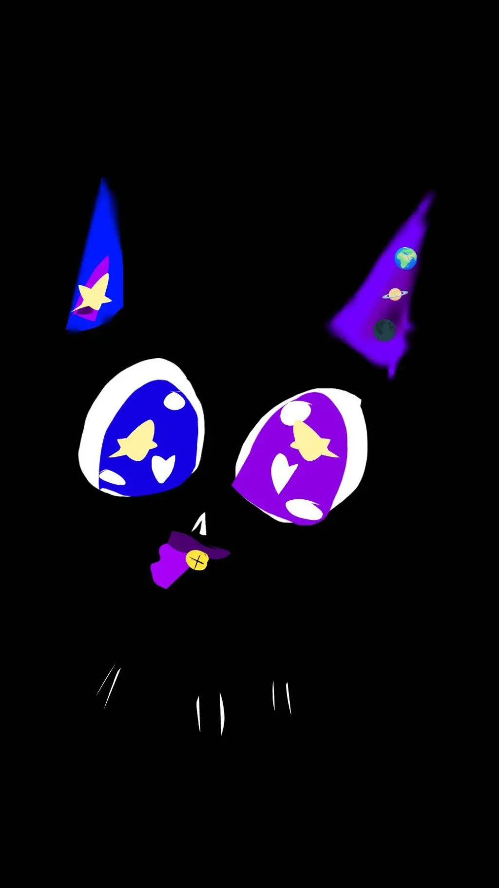 ai character: Galaxy my dw oc background