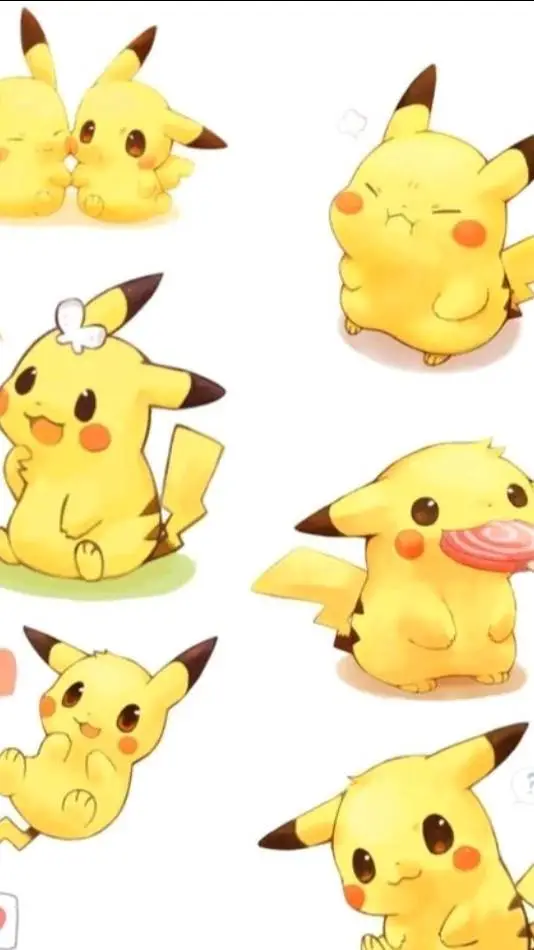 ai character: Pikachu background