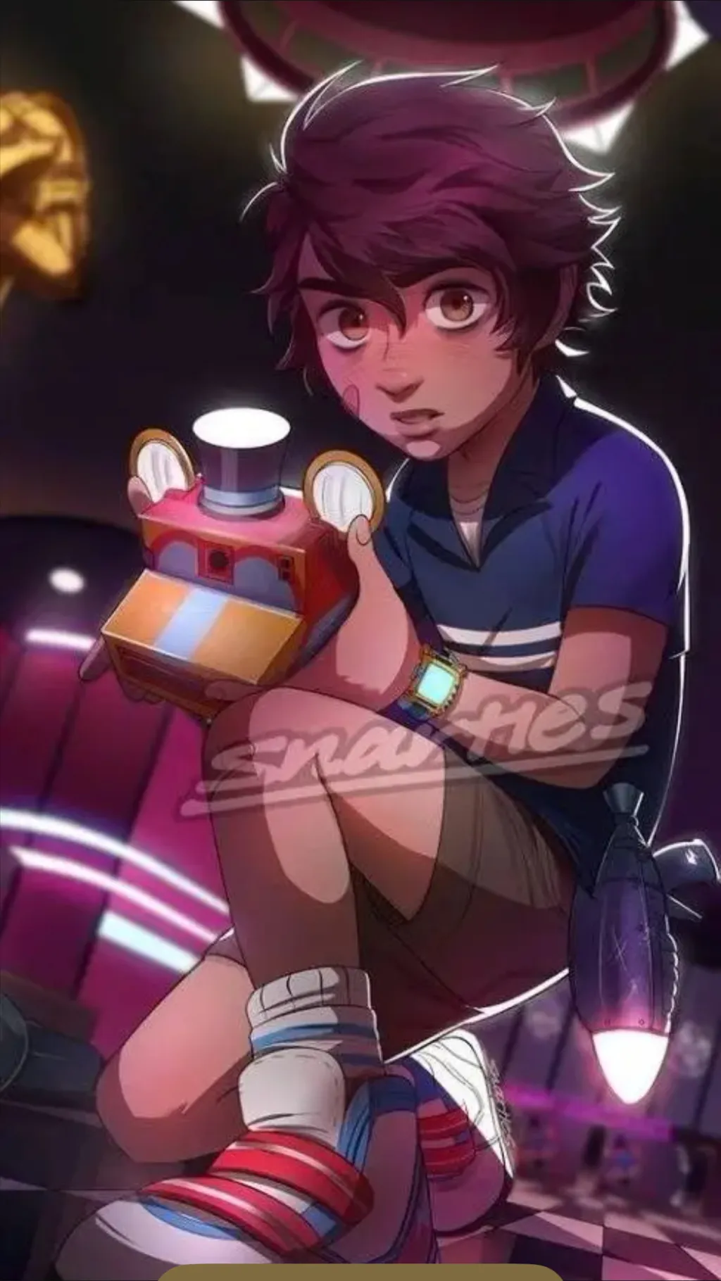 ai character: Gregory  background