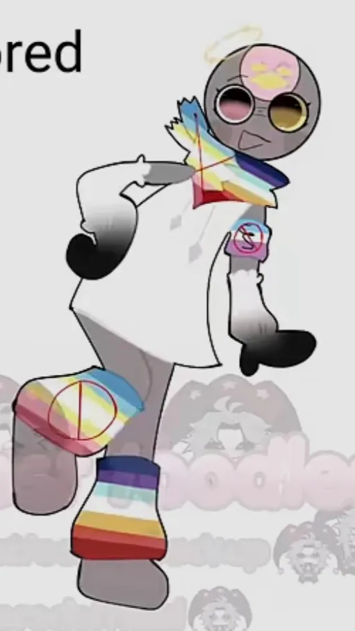 ai character: Older Toodles  background