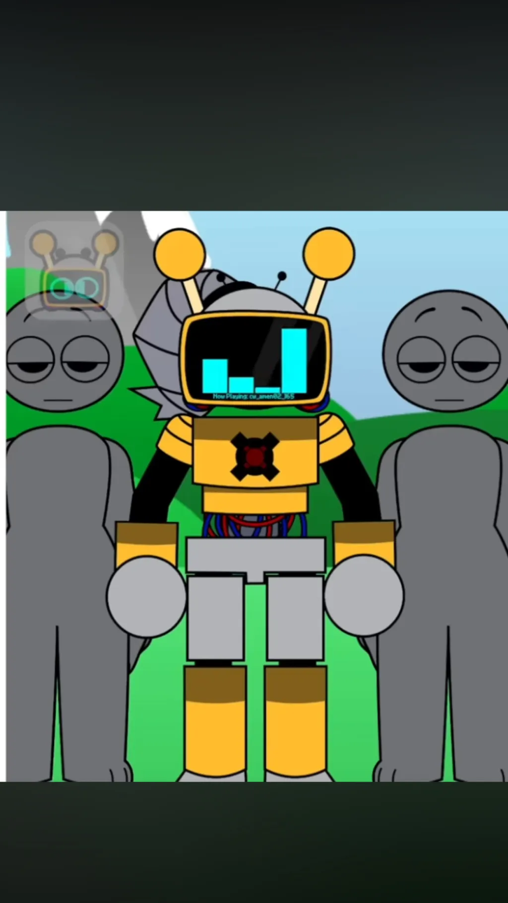 ai character: Fun Bot background