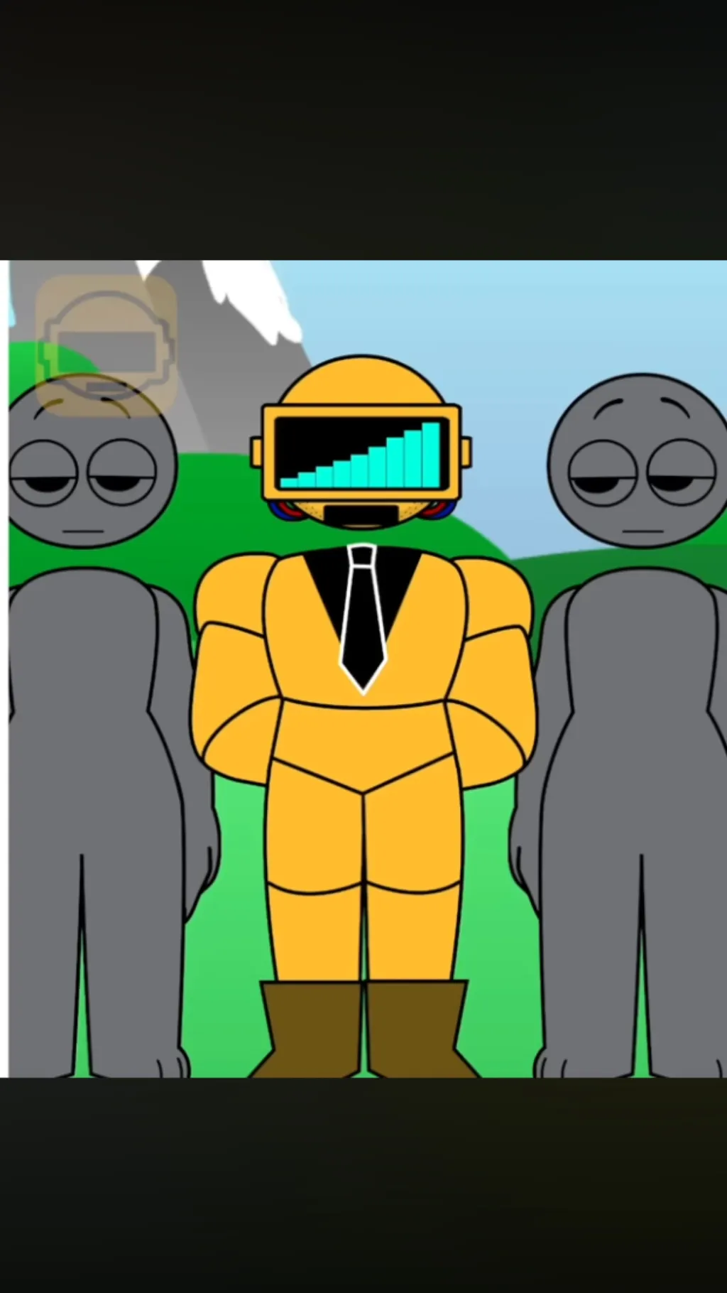 ai character: Garnold background