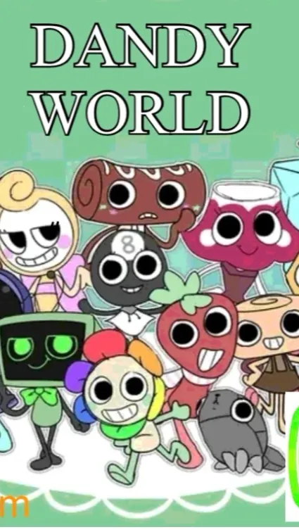 ai character: Dandys world  background
