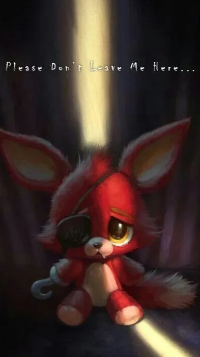 ai character: Foxy plushy background