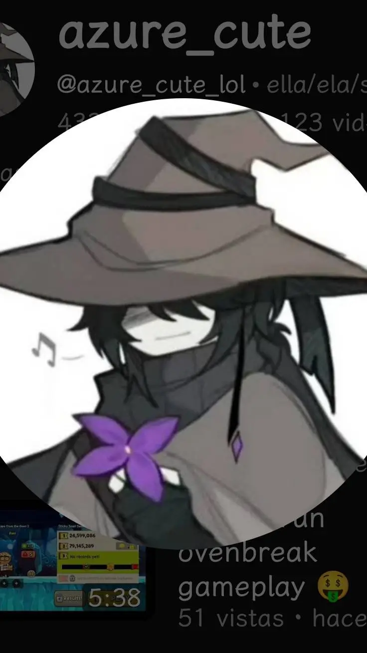 ai character: azure background