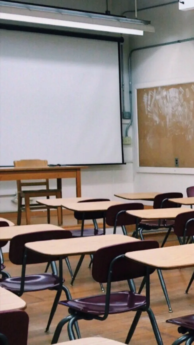 ai character: Middle school  background