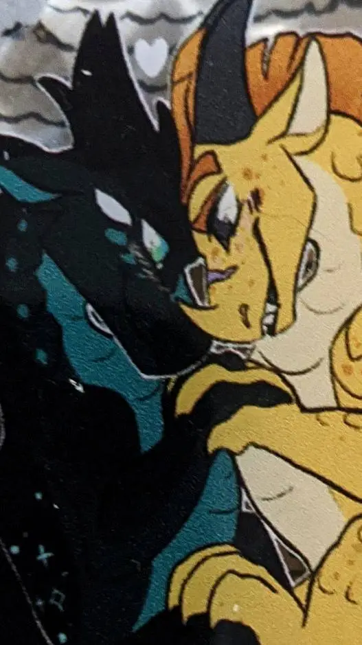 ai character: MOONBLI🌙🦂 background