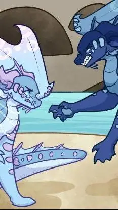 ai character: Wof what if...🌊🪸 background