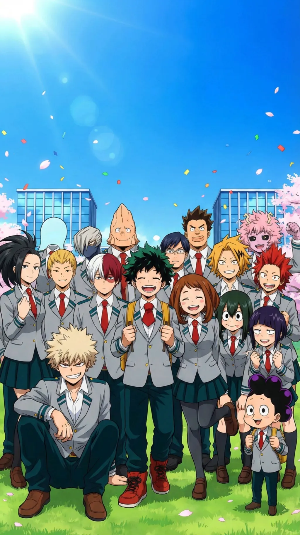 ai character: MHA Party  background
