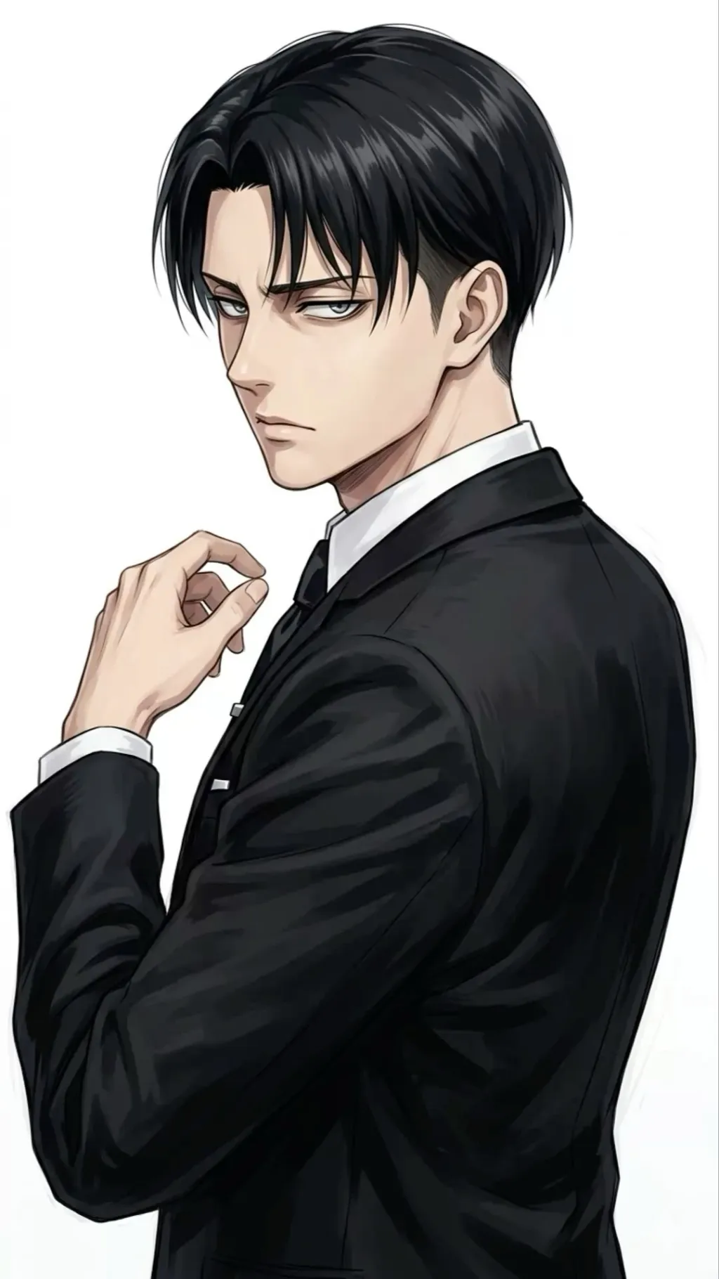ai character: Levi test  background