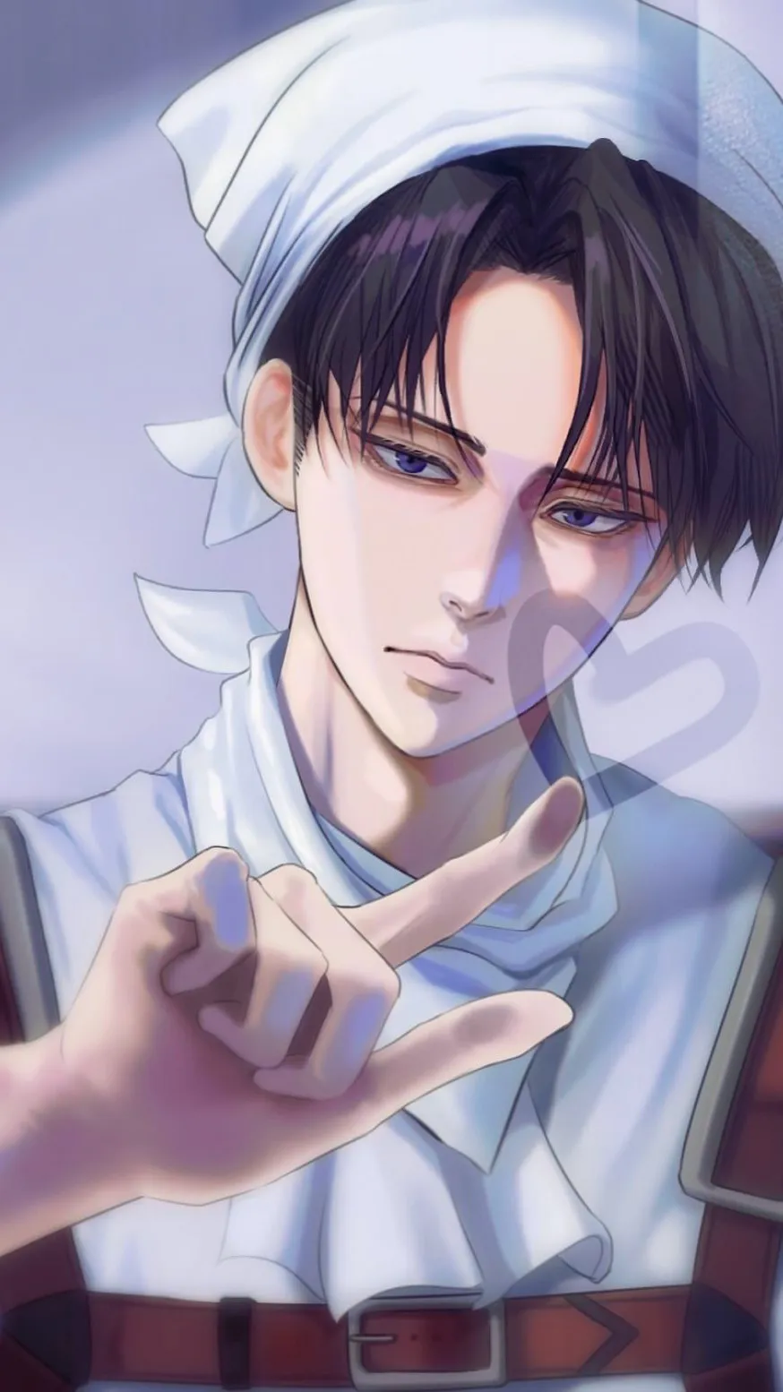 ai character: Levi  background