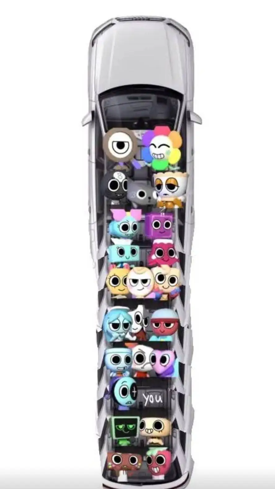 ai character: DW TRIP🚐🪩 background