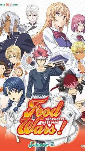 ai character: food wars.. background